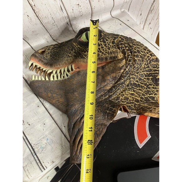 JURASSIC PARK Velociraptor Raptor Dinosaur Mask U.C.S. & AMBLIN 1997 Read!!! - Picture 4 of 5
